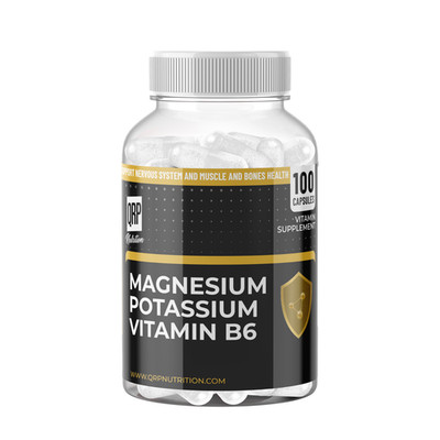 QRP Nutririon Magnesium Kalium Vitamin B6 - 100 Kapseln