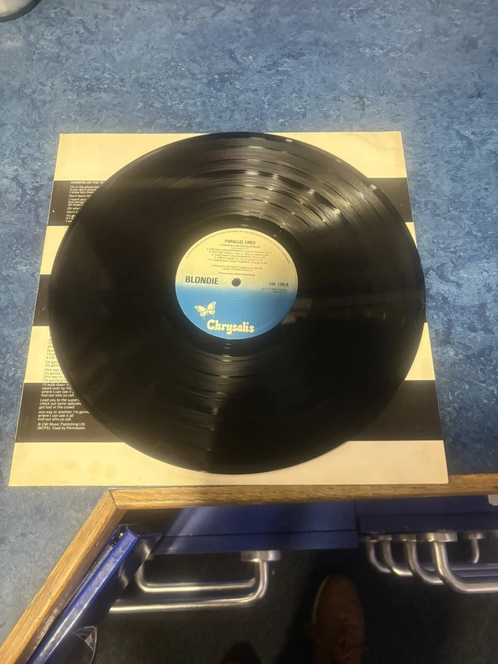 Blondie Parallel Lines 12" Vinyl Record Chrysalis Records 1978 - Image 4 of 4