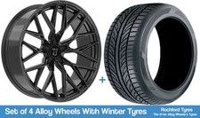 Wolfrace 71 Alloy Wheels & Winter Tyres 20" For Genesis GV80 [JX1] 20-22