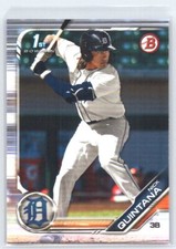 2019 Bowman Draft Nick Quintana #BD-105  FBC    Detroit Tigers