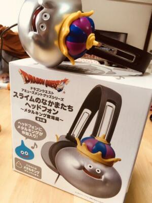 Dragon Quest AM Metal King Slime Headphones SQUARE ENIX TAITO | eBay