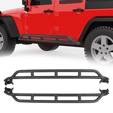 Rocker Slider Nerf Bar Side Step Rock Crawler Fit 2007-2018 Jeep Wrangler Jk Jku