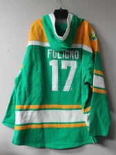 New NHL Minnesota Wild #17 Foligno old time mid weight cotton hoodie men's S