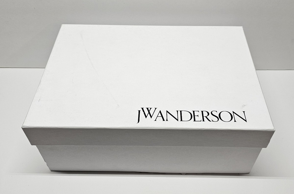 RARE JW Anderson Panelled Low-top Sneakers Leather Brown US