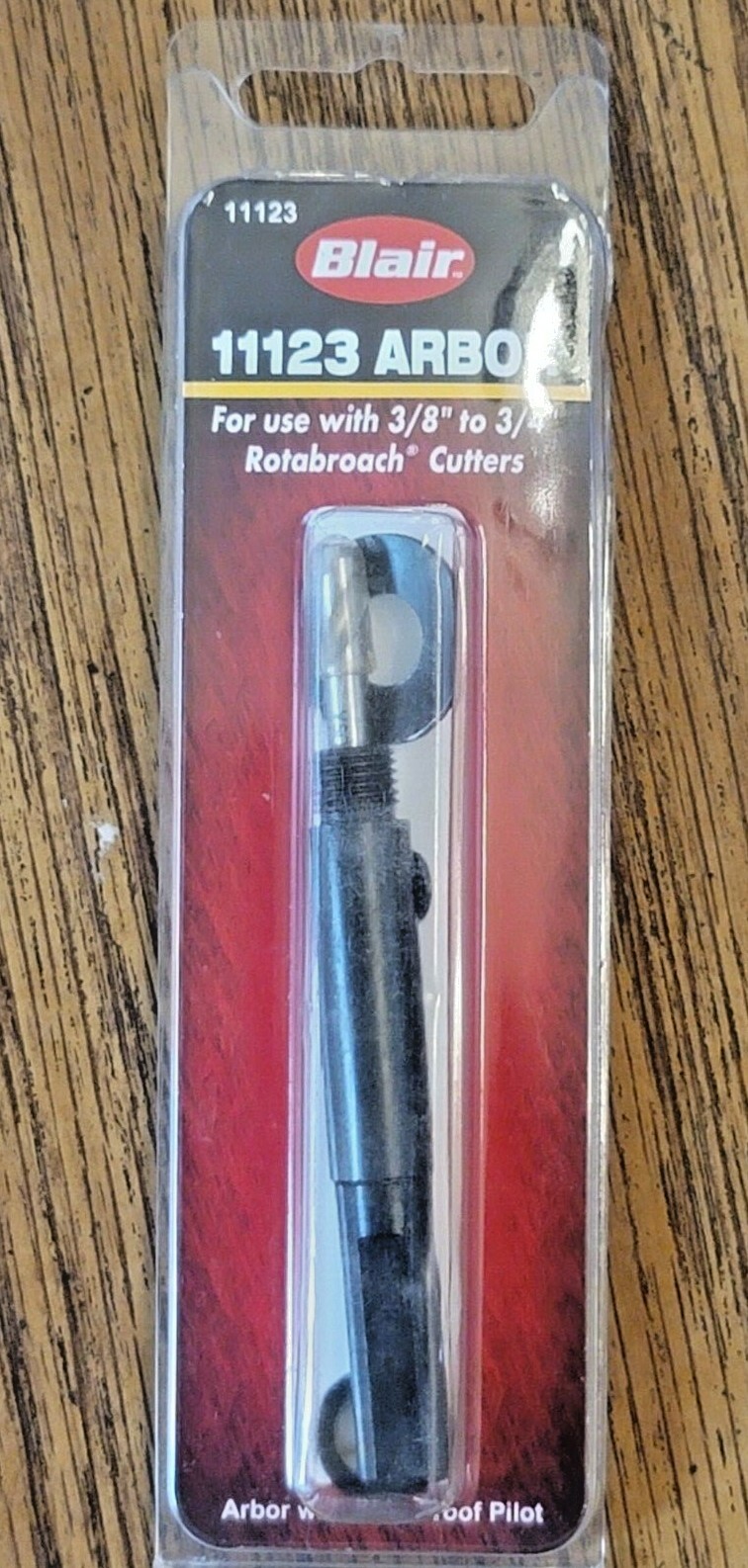 Drill Chuck Arbor NEW Blair Arbor W/ Skip-Proof Pilot Drill