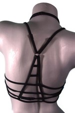 Victoria Secret Racerback Padded Bikini Top Mesh Green Sz XS AA-B NWT