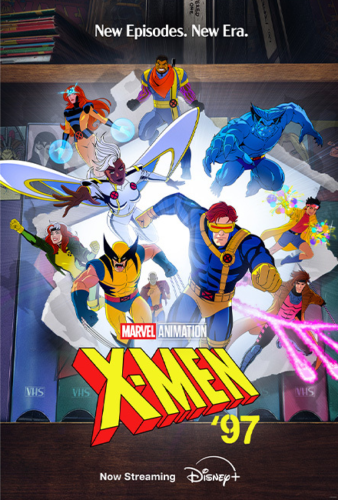 Affiche originale double face Marvel X-Men 97 27x40 animée Disney+ - Photo 1 sur 1
