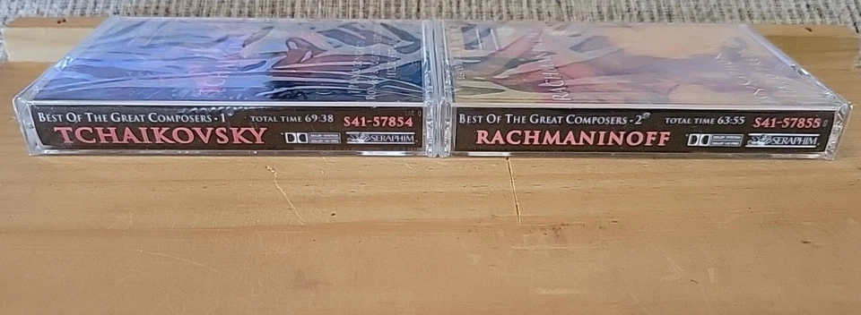 Best of the Great Composers # 1,2,3,6,7,8 And 11 [Seraphim Cassette] All Sealed  - Image 3 of 4