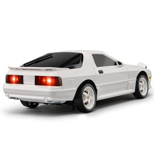 RC 1/18 DRIFT Car MAZDA RX7 FC W/ Pop Up Lights/ LED/Gyro RWD *WHITE* -RTR- - Bild 6 von 14