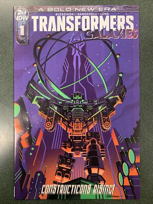 Transformers Galaxies #1 (IDW, 2019) 1:10 Incentive George Caltsoudas NM-