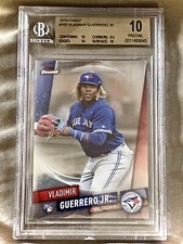 2019 Finest #101 Vladimir Guerrero Jr. ROOKIE RC BLUE JAYS BGS 10 PRISTINE