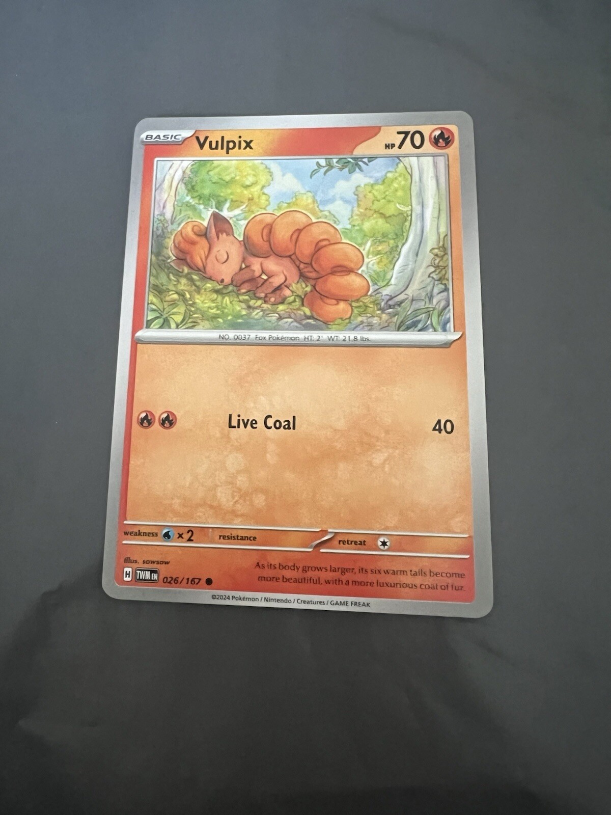 Vulpix from Topeng Transfigurasi