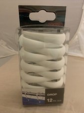 12 Count White Shower Curtain Clips NEW 