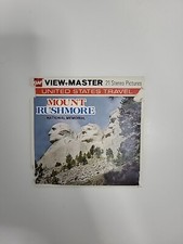 View-Master MOUNT RUSHMORE South Dakota H73 3 Reel Set 2