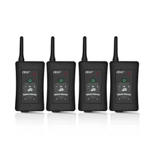 EJEAS FBIM 4 Sets Professional Football Referee Bluetooth Intercom, 850mAh Fu...