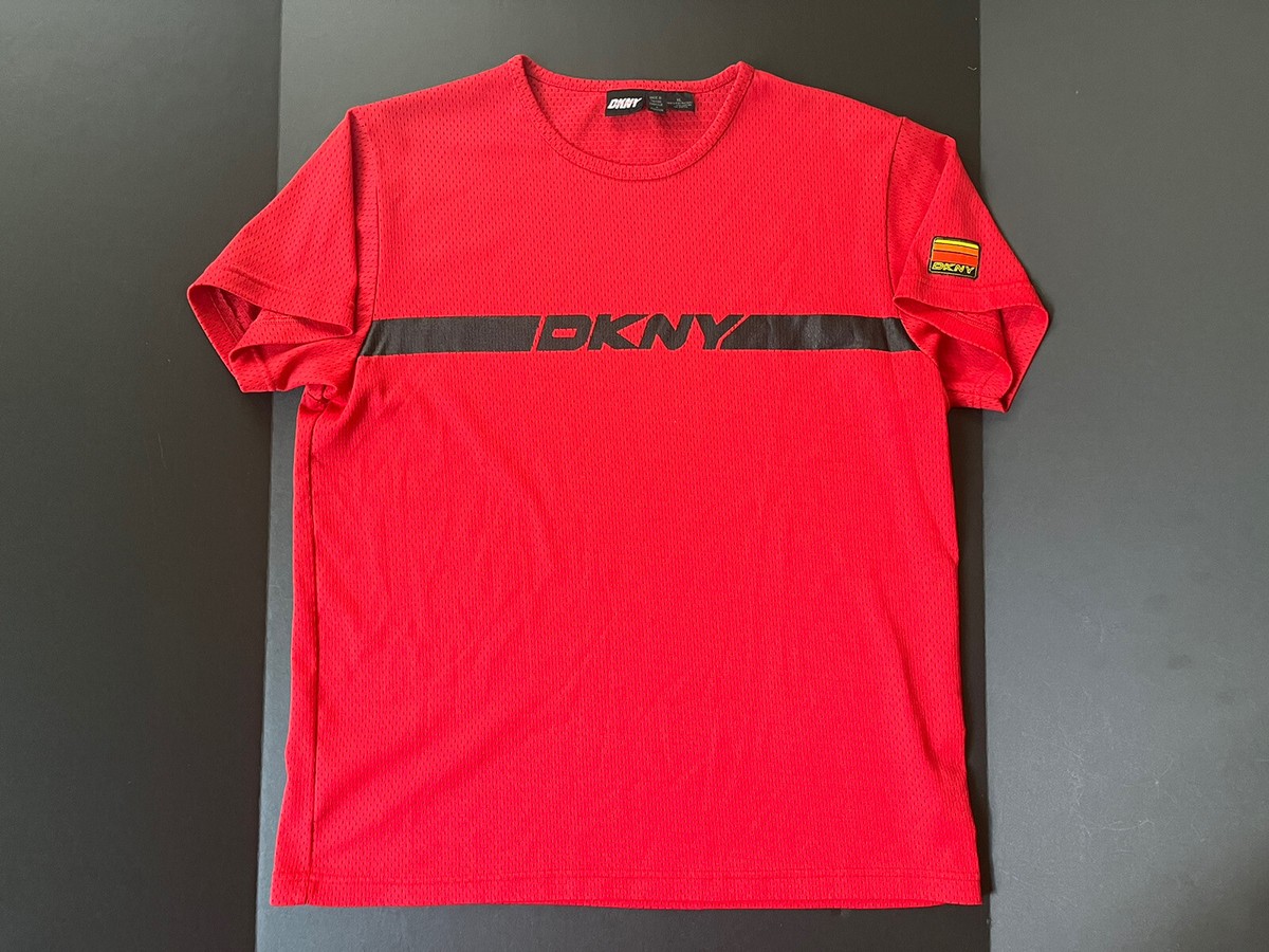 VTG 90s DKNY Flame Mesh Top