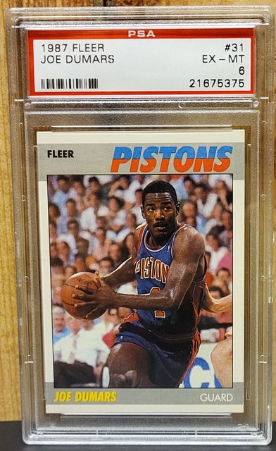 Joe Dumars 1987 Fleer Fleer