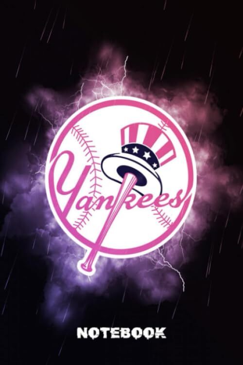 Notebook : New York Yankees Lined Notebook Journal 102 Pages - Independence Day-image