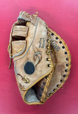 Vtg Bob Watson Baseball Glove Big Scoop Wilson A2874 Snap Action Grip-Tite