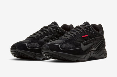 10 Nike Air Ghost Racer Cw8621-001 Black/Black/Dark Grey Mens Shoes