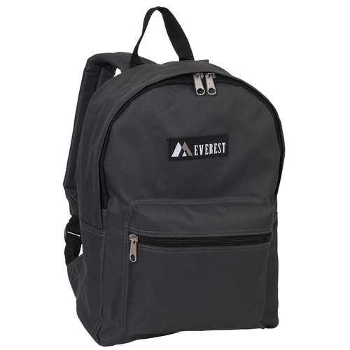 Classic Basic Small Student Backpack Bag Black Red Blue White Camo Pink Khaki - 第 20/27 張圖片
