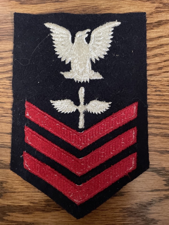 WWII USN Navy Aviation Machinists Mate 1st Class Petty Officer Rate | eBay