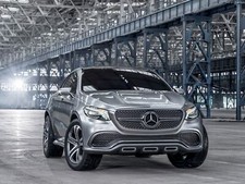 Cars mercedes benz coupe suv concept 2014 01 Desk Mat Stitched