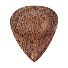 Lebbeck Wood Guitar Pick - 3.0 mm - 351 Groove Shape - Handmade Exotic Plectrum