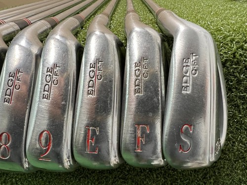 Ben Hogan Edge C.F.T. Iron Set 4-9+E+F+S Stiff Steel / NEW GRIPS / VGC / sa6277 - Picture 3 of 18
