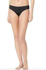 Nike Women's Black Swim Essential Scoop Bikini Bottom Size Large L97811