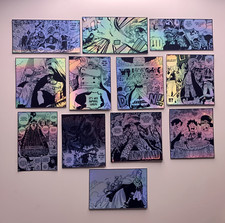 Manga Panel One Piece Sticker Bundle C - Anime Loptop Stickers