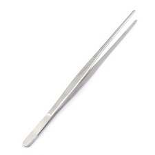 12-Inch Stainless Steel Tweezers Extra-Long Tongs for Cooking Repairing Kitchen