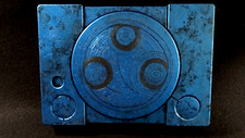Sony PlayStation 1 Shell Artisan FAN ART PARODY Dr. Who "Pandorica" SHELL ONLY