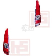 Rückleuchten Set für Ford Fiesta VI Bj. 10/01-10/05 ohne Lampenträger 1336235