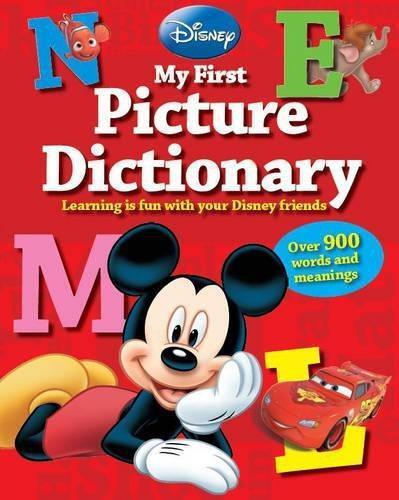 Disney My First Picture Dictionary: Over 900 Words and