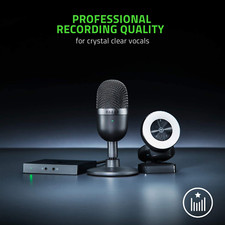 Seiren Mini USB Condenser Microphone: for Streaming and Gaming on PC - Professio