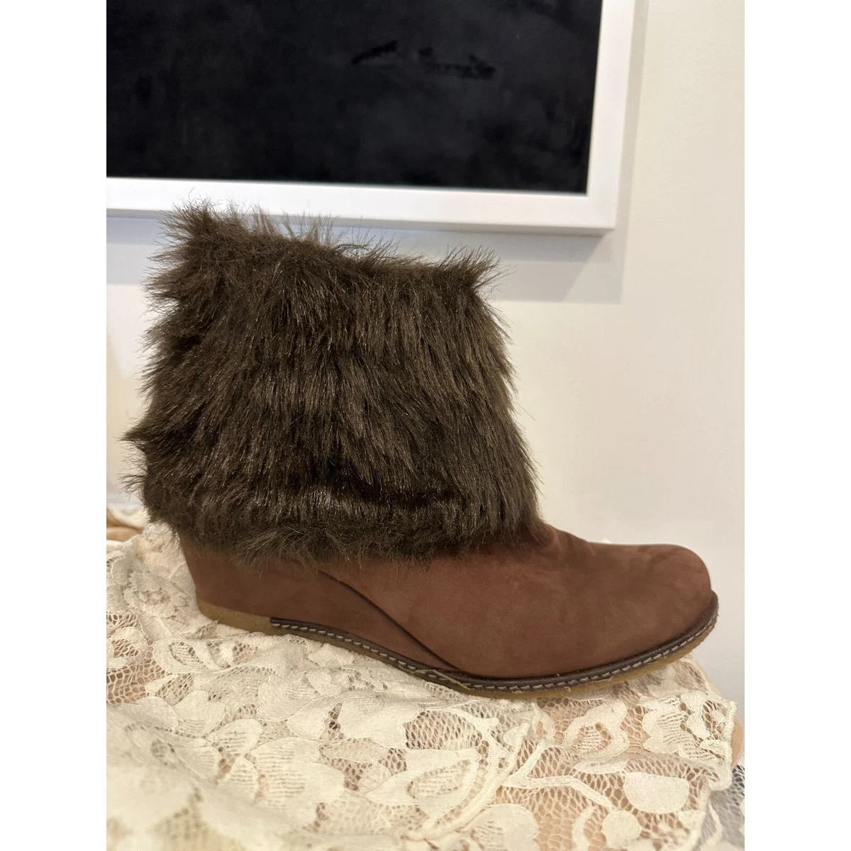 Marina fur best sale boot