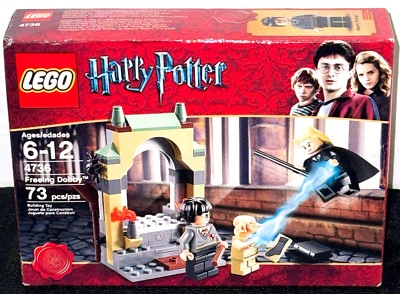 NEW SEALED! LEGO HARRY POTTER 4736 FREEING DOBBY / CHAMBER OF SECRETS / ORIGINAL