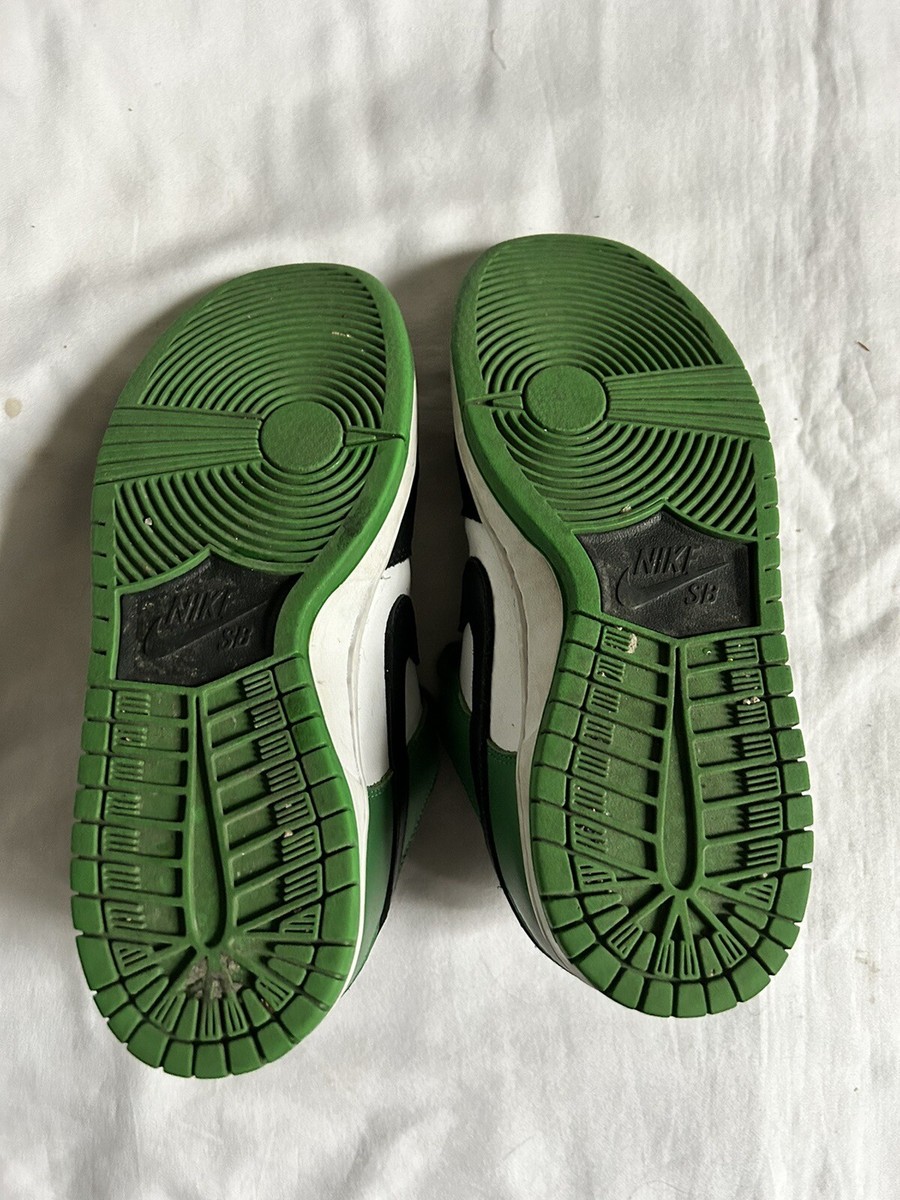 ※箱あり　Nike Dunk SB クラシックグリーン Nike Dunk Pro SB Low White Classic Green for Sale