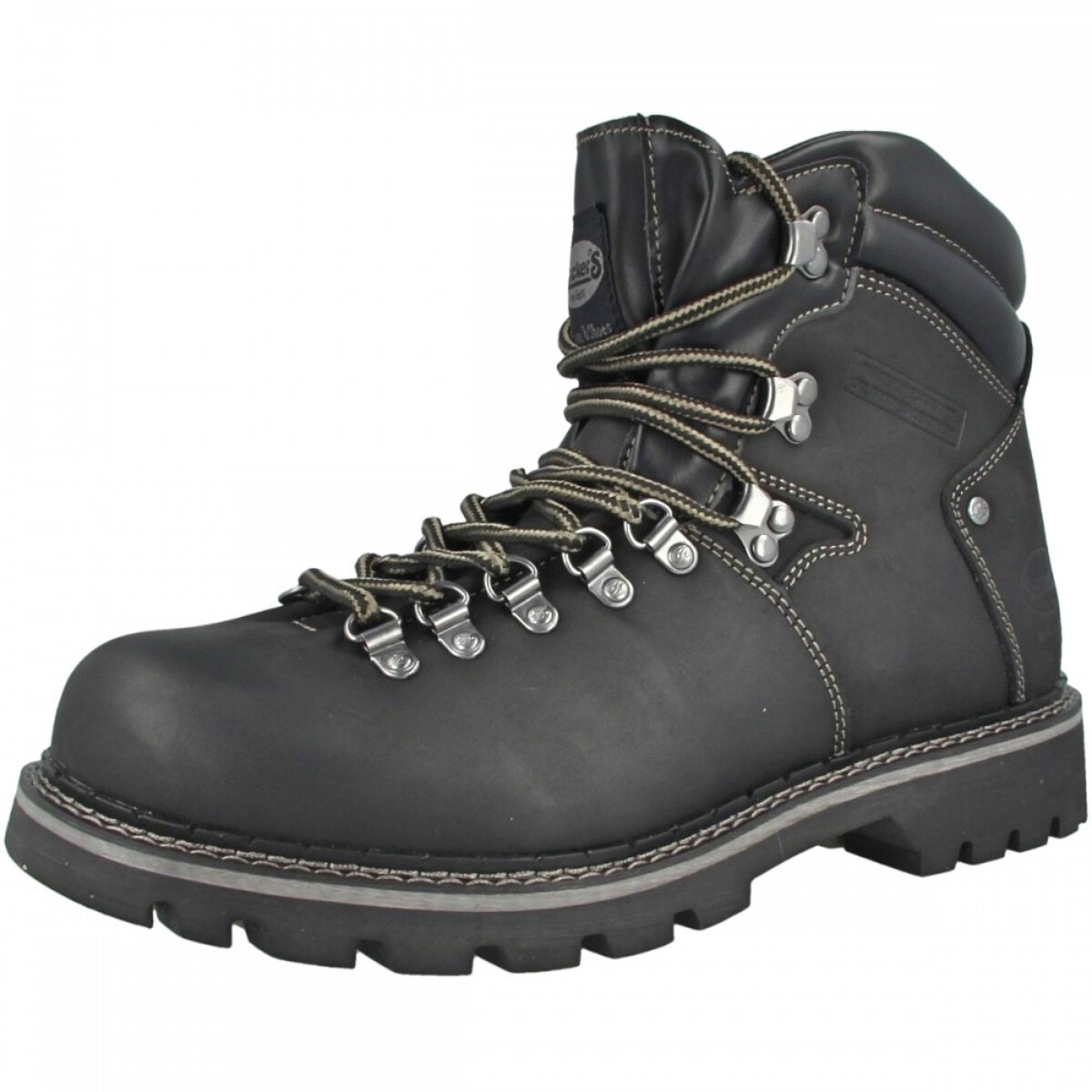 Dockers De Gerli 45NB004 Hombre Montañero Botas de Montaña Exterior Negro