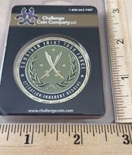 Coin Combined Joint Task Force Operation Inherent Resolve Color Challenge Coin 