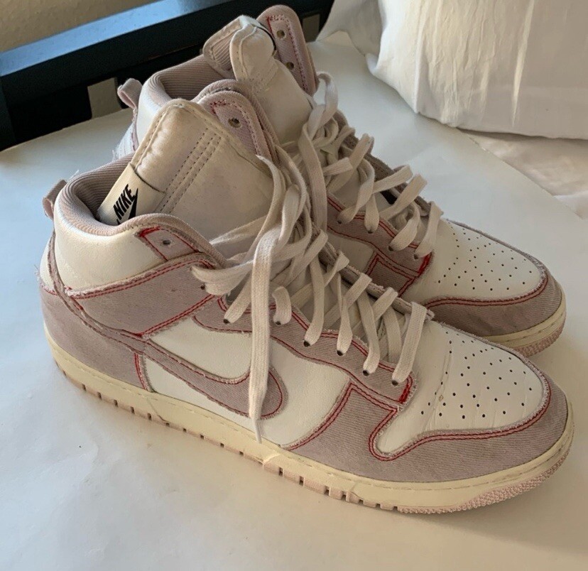 Size 11.5 - Nike Dunk 1985 High Barely Rose