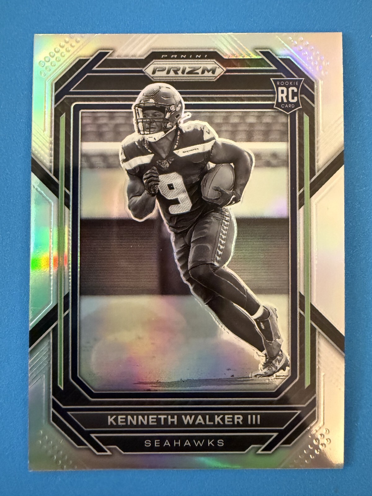 2022 Panini Prizm SP Rookie Variation Kenneth Walker III #318 Silver Prizm (RC)