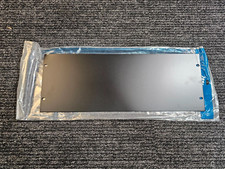  QTY 9 Middle Atlantic FEB4 19" W x 7" H, 4U Flat Blank Rack Panel, Steel Black