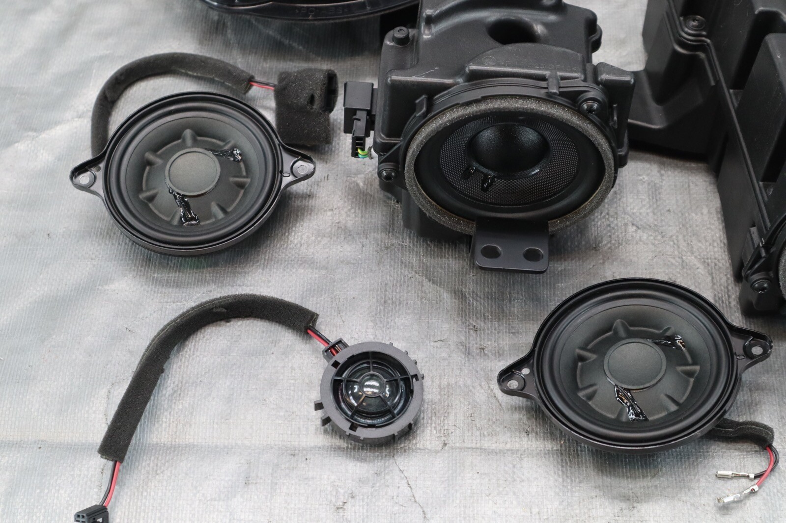 2022 2023 AUDI R8 V10 5.2L AWD OEM BANG & OLUFSEN INTERIOR AUDIO SPEAKERS