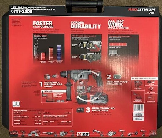 WOW Milwaukee 0757-22de M28 Fuel 1-1/8 