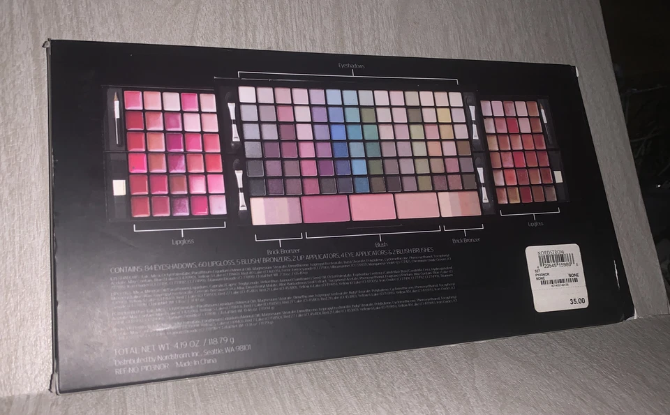 Nordstrom Beauty Essential Deluxe Palette Lips Eyes & Face Set New In Box - Image 4 of 4