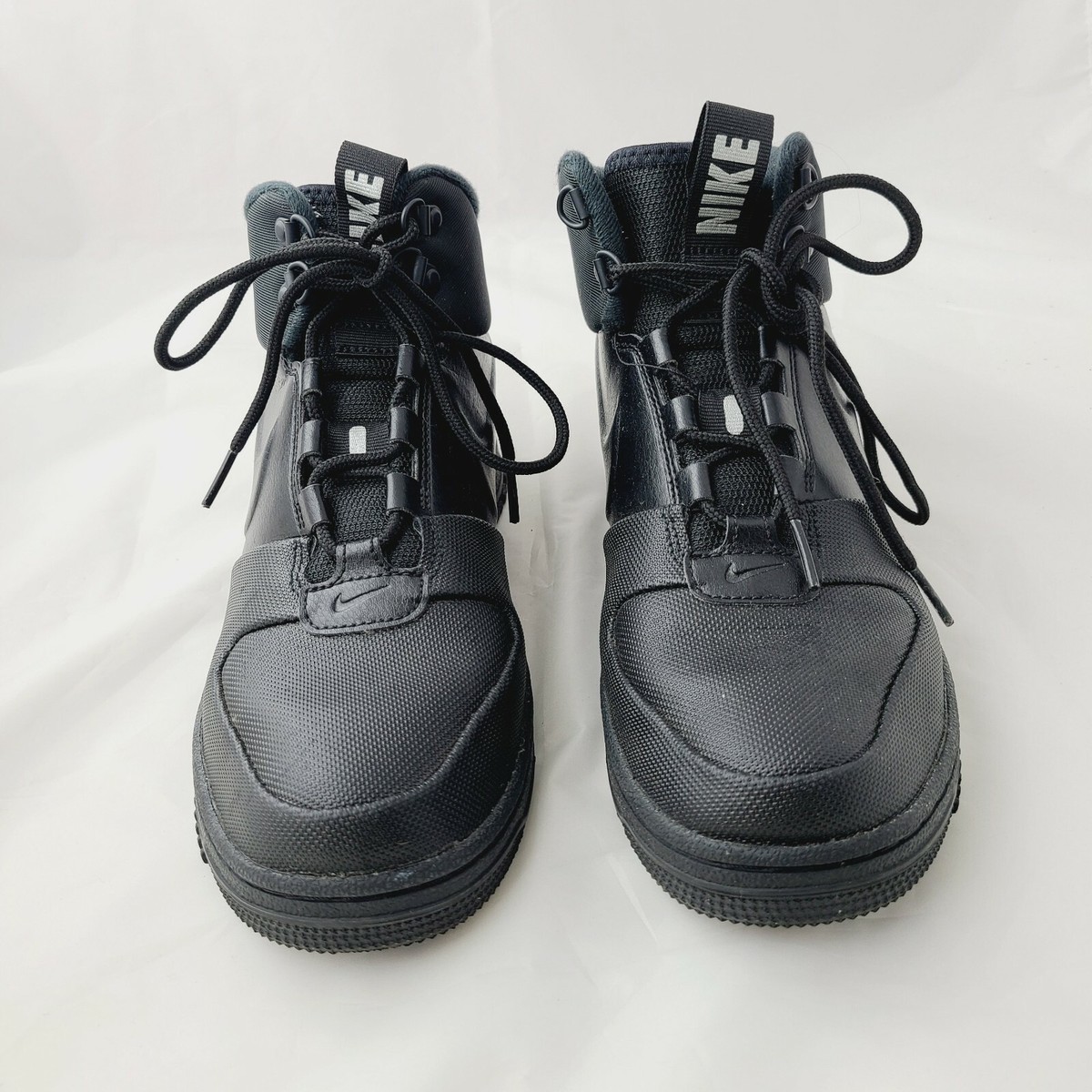 Nike Path WNTR Black Men's Size 8.5 Sneaker Boot Metallic Pewter