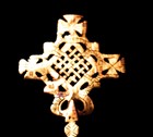 Ethiopian Orthodox Coptic Christian Golden Priests Blessing Cross, Home Decor — photo 2