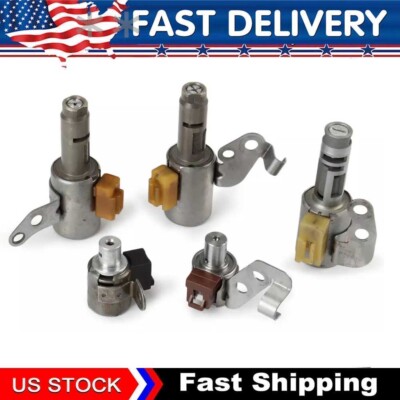 U140E/F U240E/F U241E Transmission Shift Solenoid Kit 5PCS/ SET for Toyota RAV4